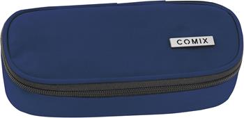 Astuccio Ovale Organizzato Monocolore Blu Comix  Comix 2024 | Libraccio.it
