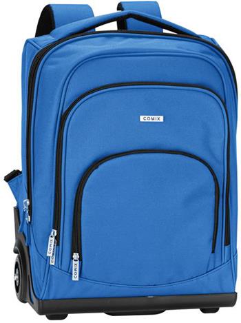 Zaino Trolley Premium Monocolore Cobalto Comix  Comix 2024 | Libraccio.it