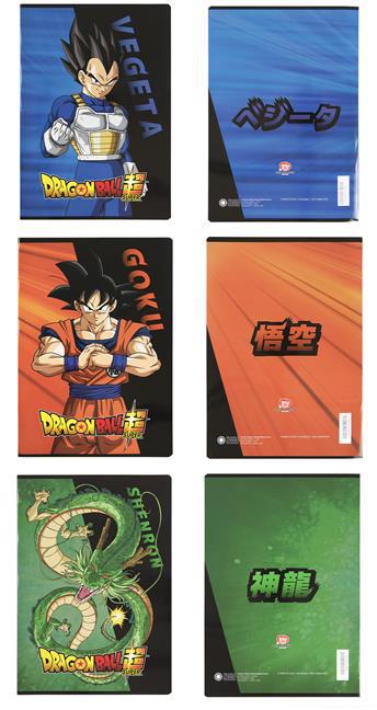 Quaderno Maxi Q Dbs, a quadretti 5mm con margine  Dragonball Super 2024 | Libraccio.it