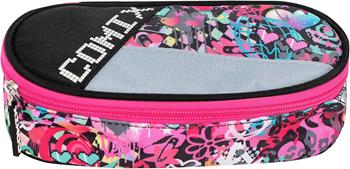 Astuccio Ovale Organizzato Comix Bright Hearts Girl  Comix 2024 | Libraccio.it