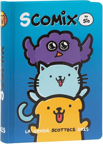 Agenda Scottecs. Diario 2024-2025, 16 mesi, Medium Scomix by Sio. Animali  Scomix 2024 | Libraccio.it
