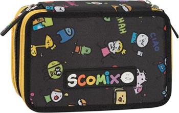 Astuccio Corredato 3 Zip Allover Scomix  Scomix 2024 | Libraccio.it