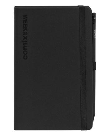 Agenda Comix 2025 12 Mesi Settimanale large hor. Black  Comix 2024 | Libraccio.it