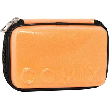 Astuccio Corredo maxi zip Comix glitter arancione  Comix 2025 | Libraccio.it