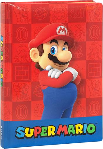 Diario 12 Mesi, 2025-26, Standard blu Super Mario  Panini 2025 | Libraccio.it