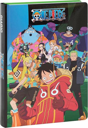 Diario 12 Mesi, 2025-26, Standard azzurro One Piece  Panini 2025 | Libraccio.it
