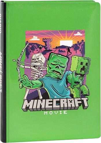 Diario 12 Mesi, 2025-26, Standard blu Minecraft movie  Panini 2025 | Libraccio.it