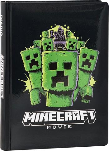Diario 12 Mesi, 2025-26, Standard nero Minecraft movie  Panini 2025 | Libraccio.it