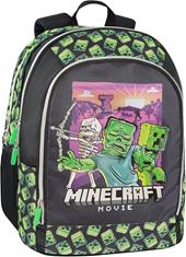 Zaino scuola organizzato Minecraft movie