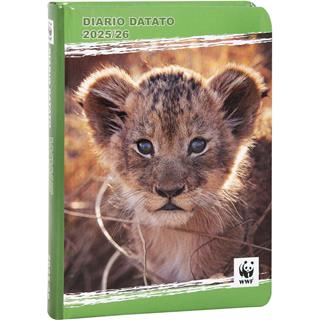 Diario 12 Mesi, 2025-26, Standard leone WWF fotografico  Panini 2025 | Libraccio.it