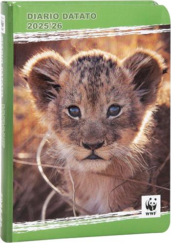 Diario 12 Mesi, 2025-26, Standard leone WWF fotografico  Panini 2025 | Libraccio.it