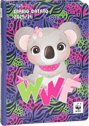 Diario 12 Mesi, 2025-26, Standard koala WWF illustrato  Panini 2025 | Libraccio.it