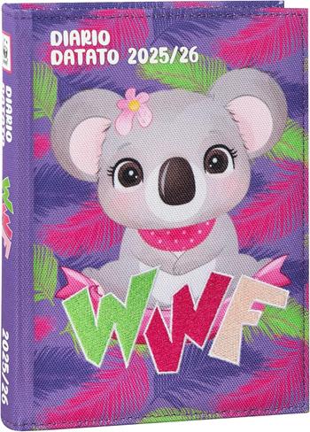 Diario WWF 2025-2026, 12 mesi, Koala, illustrato  WWF 2025 | Libraccio.it