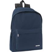 Zaino americano monocolore blu Comix