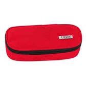 Astuccio ovale organizzato Monocolore rosso Comix