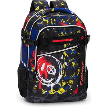 Zaino scuola organizzato Comix wbs skull  Comix 2025 | Libraccio.it