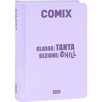 Agenda Comix 16 mesi, 2025-26 Lilla  Comix 2025 | Libraccio.it
