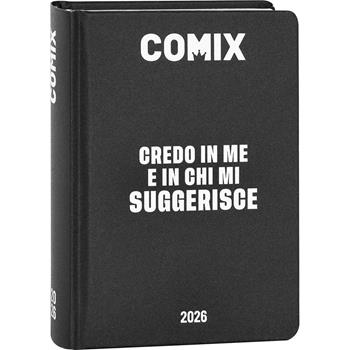 Agenda Comix 16 mesi, 2025-26 Mignon Plus Black&White  Comix 2025 | Libraccio.it
