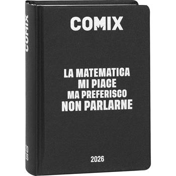 Agenda Comix 16 mesi, 2025-26 Mignon Plus Black&Silver  Comix 2025 | Libraccio.it
