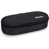 Astuccio Ovale Organizzato Lurex Nero Comix