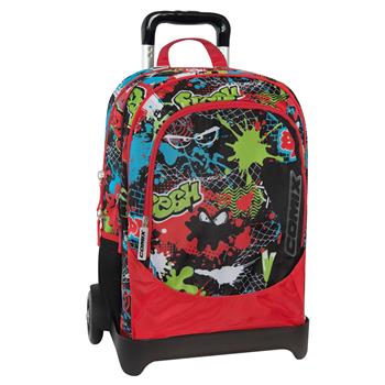 Zaino Trolley Staccabile Comix Wave Paint Ball  Comix Wave 2025 | Libraccio.it