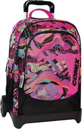 Zaino Trolley Staccabile Comix Wave Geo Girl