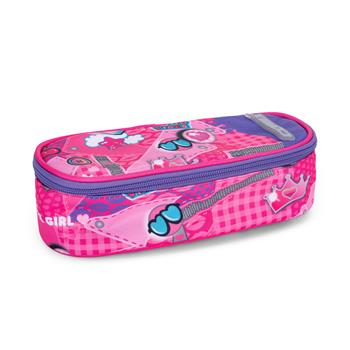 Astuccio Ovale Organizzato Comix Wave Pins Girl  Comix Wave 2025 | Libraccio.it