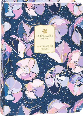 Agenda Giornaliera 13 mesi, 2025-26 Turnowsky Dark Flowers  Turnowsky 2025 | Libraccio.it
