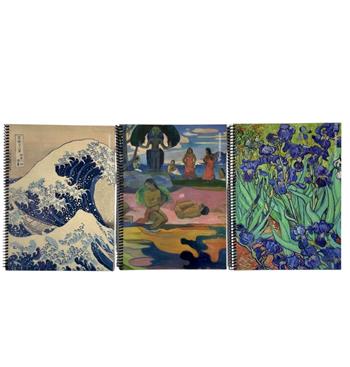 Quaderno Maxi Spiralati 1Rigo 3 Sogg. Haltadefinizione Art Collection. A righe  Halta Definizione 2025 | Libraccio.it