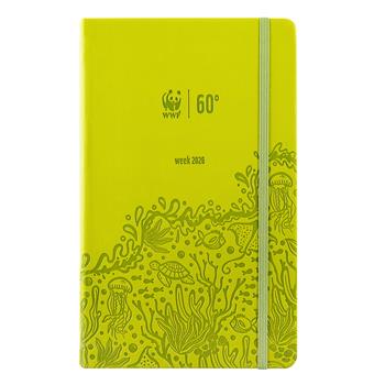 Agenda 12 mesi 2026 Settimanale Large WWF Verde  WWF 2025 | Libraccio.it