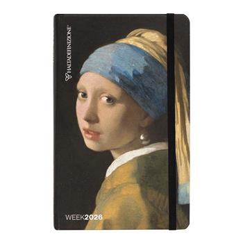 Agenda settimanale 12 mesi 2026 Alta Definizione Large Orecchino  Halta Definizione 2025 | Libraccio.it