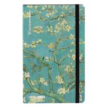 Agenda settimanale 12 mesi 2026 Alta Definizione Large Ramo  Halta Definizione 2025 | Libraccio.it