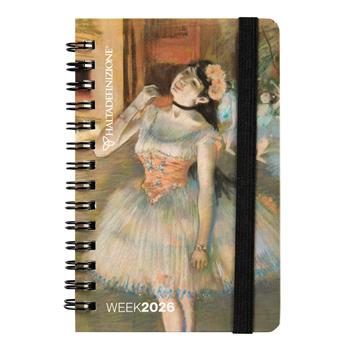 Agenda Settimanale 2026 Spiralata Ballerina Alta Definizione  Halta Definizione 2025 | Libraccio.it