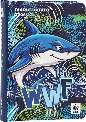Diario 2026-2027 WWF Illustrato standard 12 mesi - Squalo  WWF 2026 | Libraccio.it