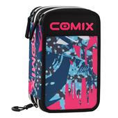 Astuccio Corredo 3 Zip Comix WBS 2.0 - Mix Pink