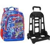 Zaino Organizzato Trolley Staccabile Comix Ultra Bright Start Boy