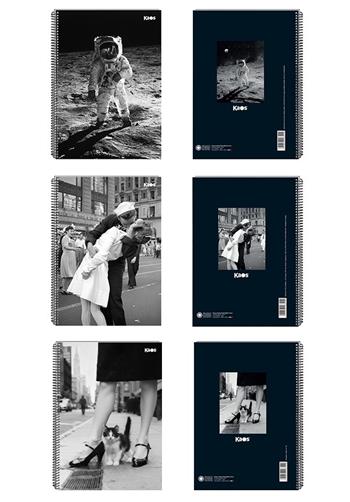 Quaderno Maxi spiralato Kaos Collection 1 rigo 3 Sogg., a righe  Kaos 2026 | Libraccio.it