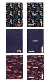 Quaderno Standard 1R Comix Allover, a righe