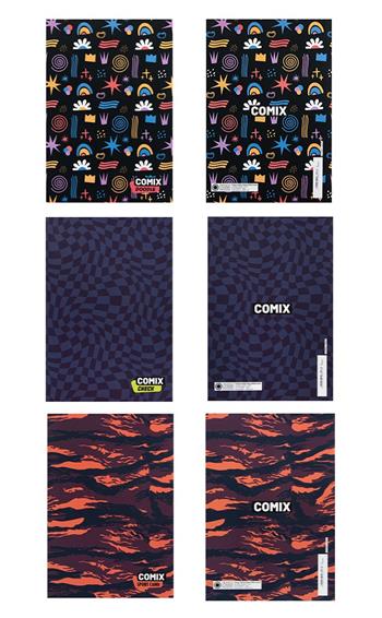 Quaderno Standard 1R Comix Allover, a righe  Comix 2026 | Libraccio.it