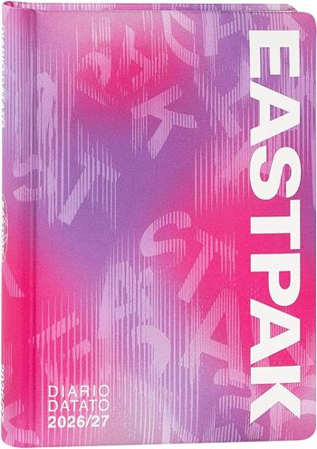 Diario 2026-2027 datato 13 mesi Medium Eastpak Letterdye Pink  Eastpak 2026 | Libraccio.it