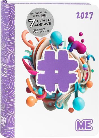 Agenda 2026-2027 16 mesi Medium Hashtag Lilac Color Me  Me 2026 | Libraccio.it