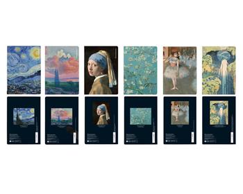 Quaderno maxi a pagine bianche, 6 soggetti Haltadefinizione Art Collection  Haltadefinizione 2026 | Libraccio.it