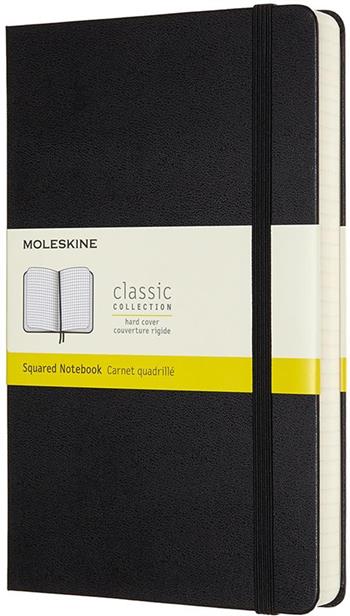 Taccuino Moleskine Expanded large a quadretti copertina rigida nero. Black  Moleskine 2019 | Libraccio.it