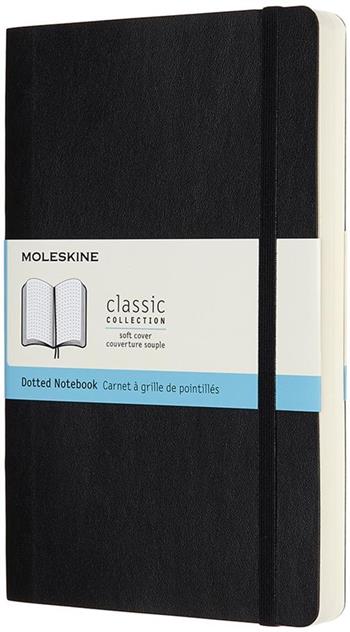 Taccuino Moleskine Expanded large puntinato copertina morbida nero. Black  Moleskine 2019 | Libraccio.it