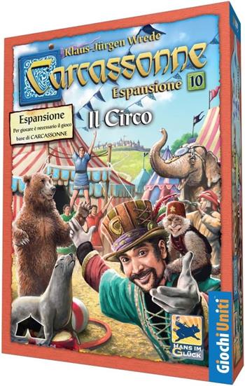 Carcassonne. Il Circo. Gioco da tavolo  Giochi Uniti 2020 | Libraccio.it
