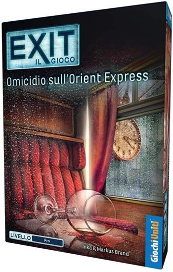Exit. Omicidio Sull'orient Express. Gioco da tavolo  Giochi Uniti 2022 | Libraccio.it