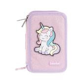 Astuccio 3 Zip - Unicorno Sparkle