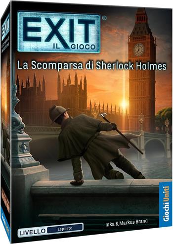 Exit - La Scomparsa Di Sherlock Holmes. Gioco da tavolo  Giochi Uniti 2024 | Libraccio.it