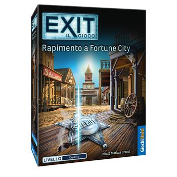 EXIT - Rapimento a Fortune City. Escape Room - Livello Esperto  Giochi Uniti 2026 | Libraccio.it