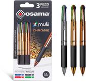 4Multi Penna Cromata. Confezione 3 pezzi